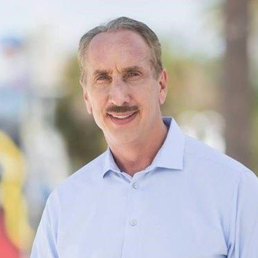 Portrait of Rick Baker, former Mayor of St. Petersburg.